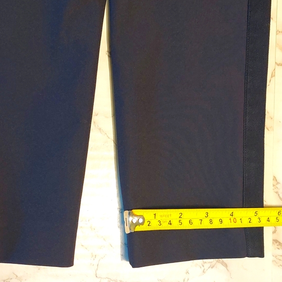 Rebecca Taylor black Ava side stripe pants, size 2 - Picture 8 of 9